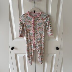 Magnetic Me Hunny Bunny Modal Magnetic Footie 3-6mo